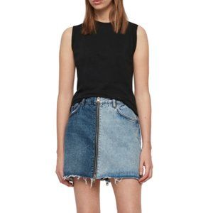 All Saints Lomo Denim Skirt sz 4